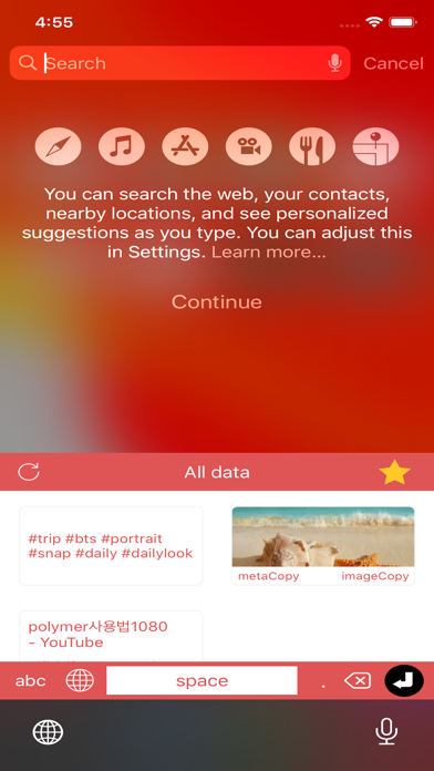 Polymer - Clipboard Manager screenshot 2