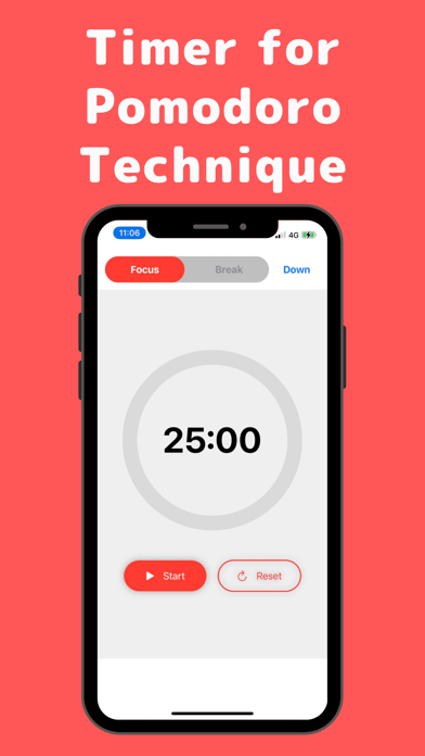 Pomodoro Technique -Simple- screenshot 3