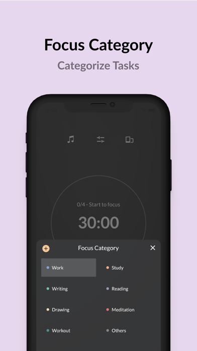 Pomodoro Timer - Foca screenshot 1