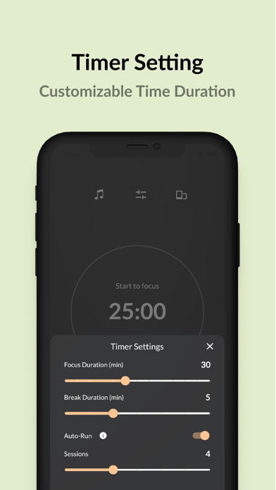 Pomodoro Timer - Foca screenshot 3