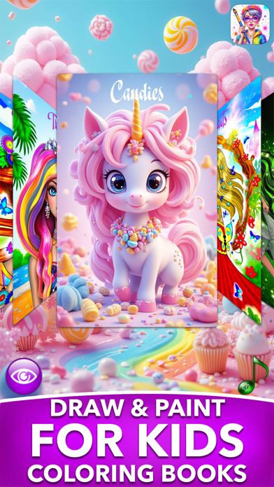 PONY Coloring Pages for Girls screenshot 3