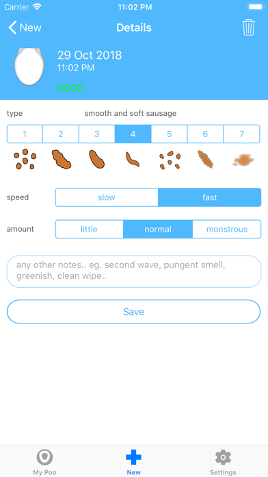 Poo Keeper ◎ Log bowels & IBS screenshot 3