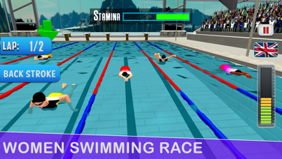 Pool Swimming Race 3D screenshot 2