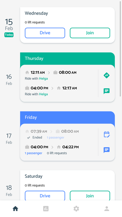 Poola In-Company Carpooling screenshot 2