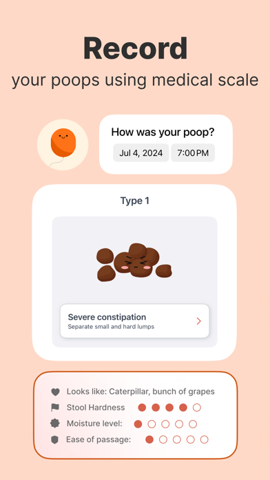 Poop Tracker - Balloon screenshot 3