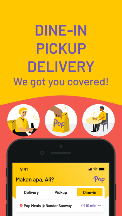 Pop - Meals just like home screenshot 1