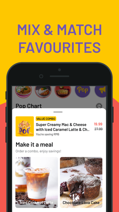 Pop - Meals just like home screenshot 2