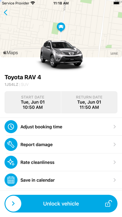 Popcar Car Share screenshot 1