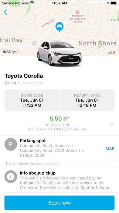 Popcar Car Share screenshot 4