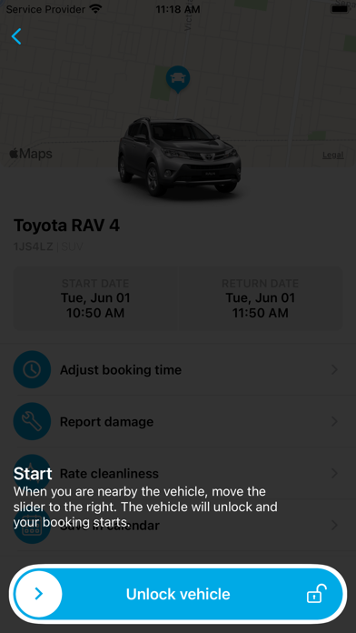 Popcar Car Share screenshot 2