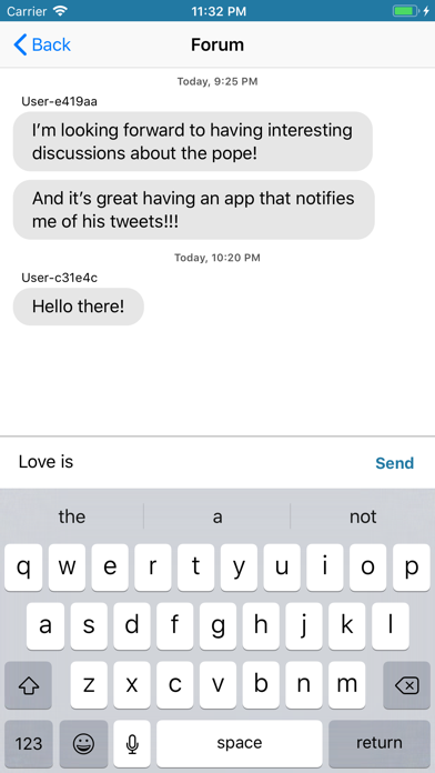 Pope Tweets screenshot 3