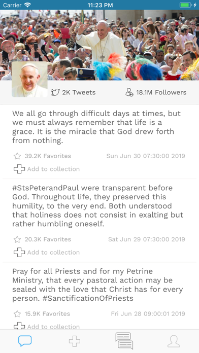 Pope Tweets screenshot 6