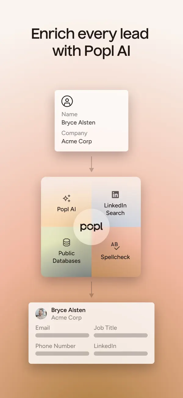 Popl: AI Lead Capture screenshot 2