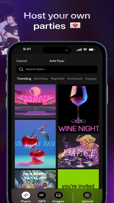 Poppin - The Party Platform screenshot 5