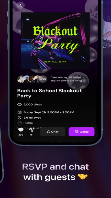 Poppin - The Party Platform screenshot 6