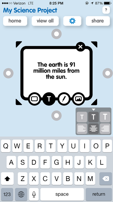 Popplet Lite screenshot 4