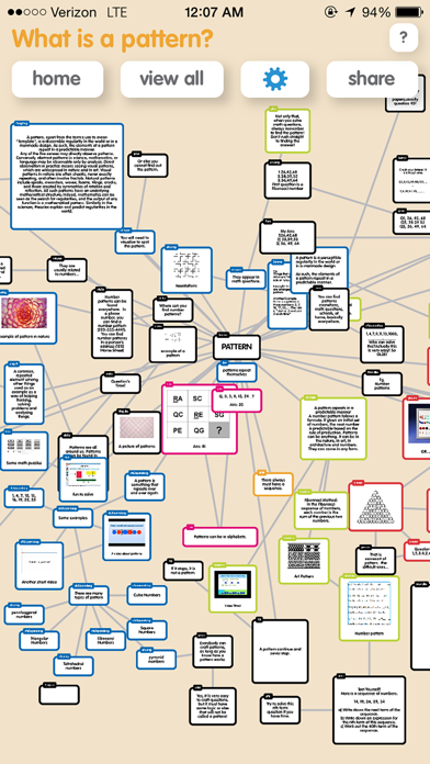 Popplet Lite screenshot 1