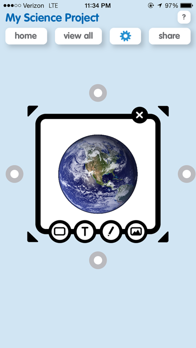 Popplet Lite screenshot 3