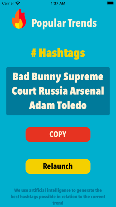 Popular Trends screenshot 1