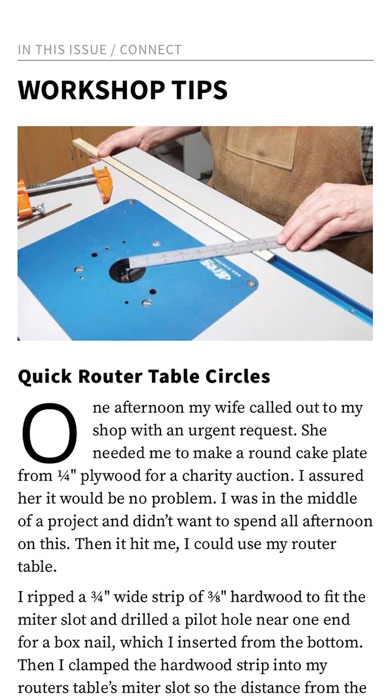 Popular Woodworking Magazine screenshot 1