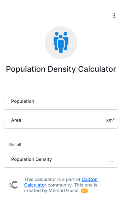 Population Density Calculator screenshot 3