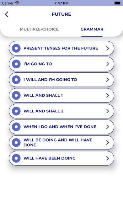 PORO - English Grammar screenshot 1