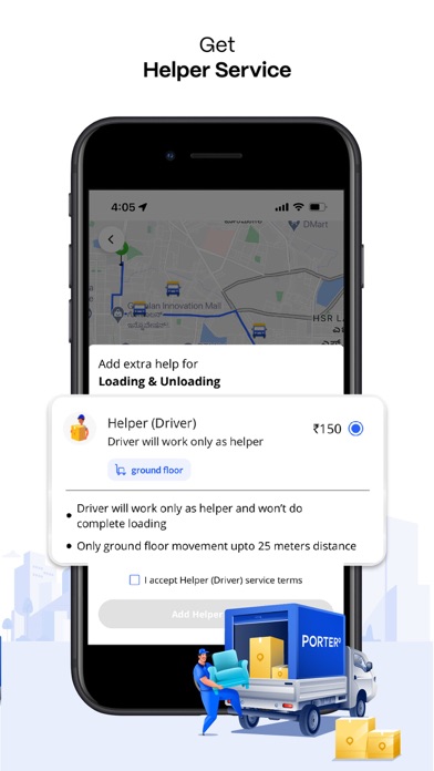 Porter - Logistics Service App screenshot 1