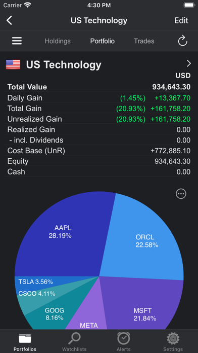 Portfolio Trader-Stock Tracker screenshot 5