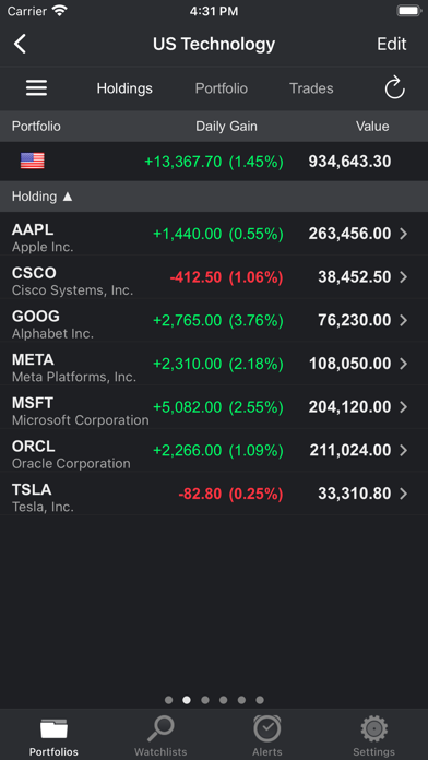 Portfolio Trader-Stock Tracker screenshot 1