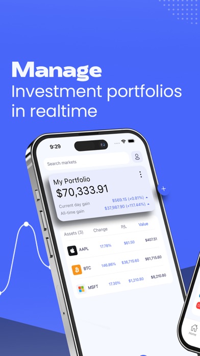 Portfolio X - Stock Tracker screenshot 3