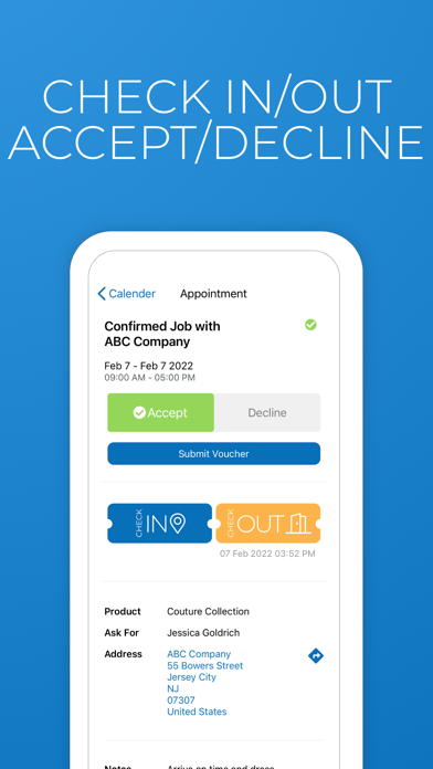 Portfoliopad Talent App screenshot 8