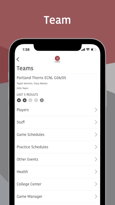 Portland Thorns Academy screenshot 2
