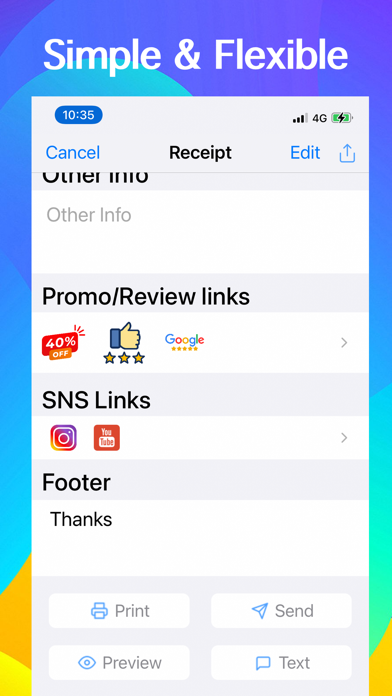 POS Simple- Tap to Pay Receipt screenshot 5