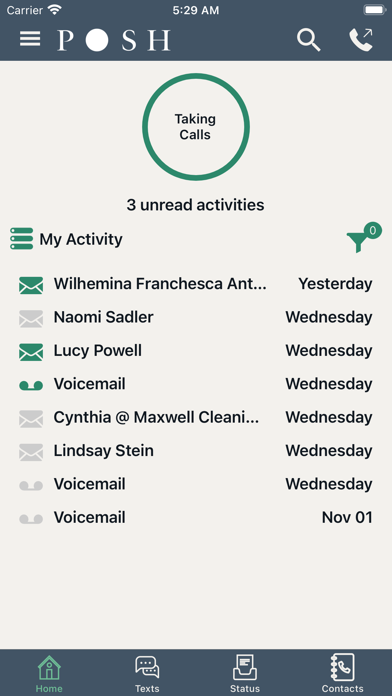 Posh Virtual Receptionists screenshot 2