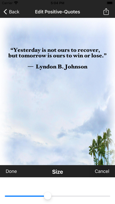 Positive-Quotes screenshot 2