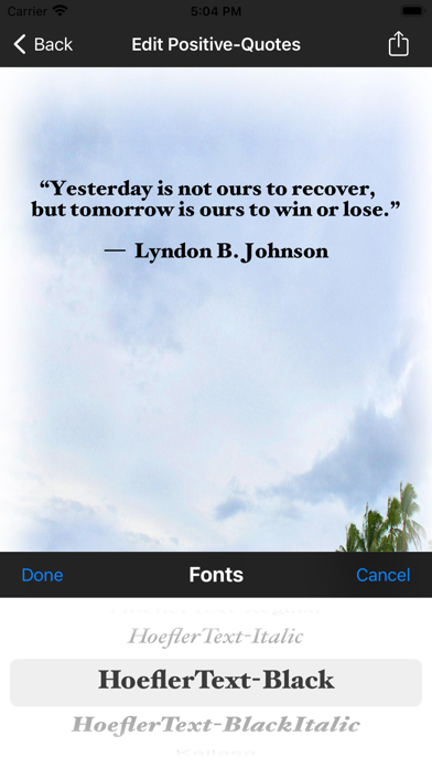 Positive-Quotes screenshot 3