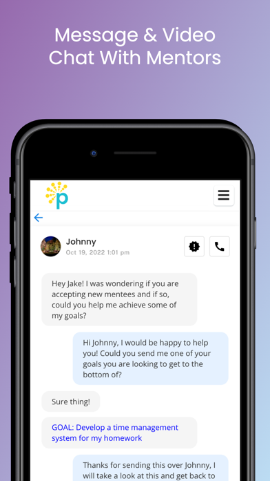 Positivity Outward Mentoring screenshot 4