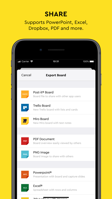 Post-it® screenshot 2