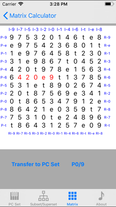 Post-Tonal Tool Kit screenshot 1