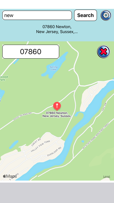 Postal Codes International screenshot 2