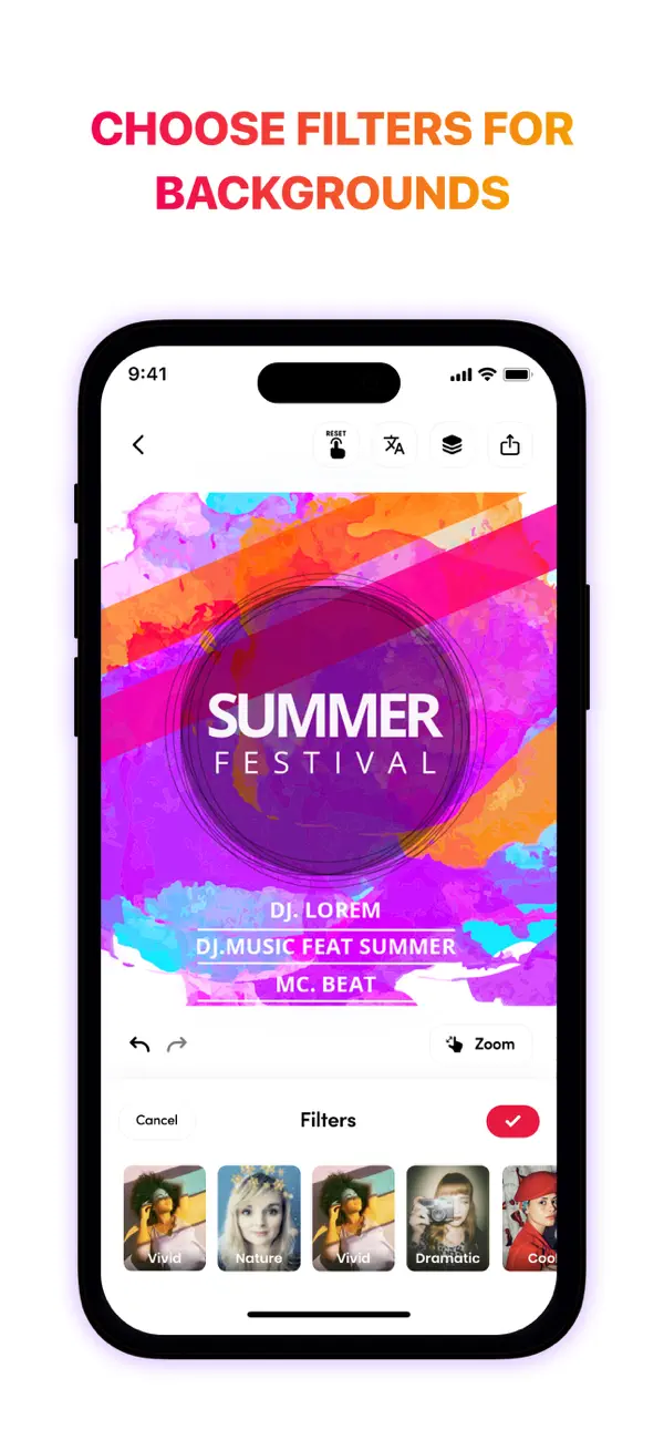 Poster Maker - AI Flyer Design screenshot 2