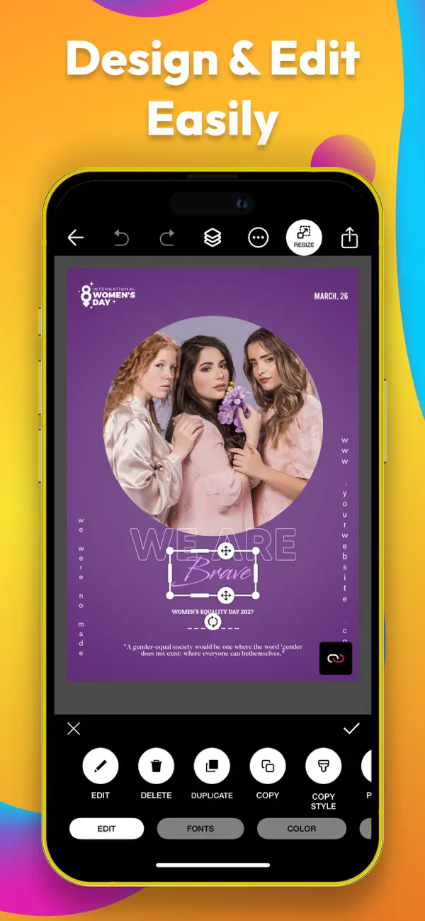 Poster Maker - Crea screenshot 2