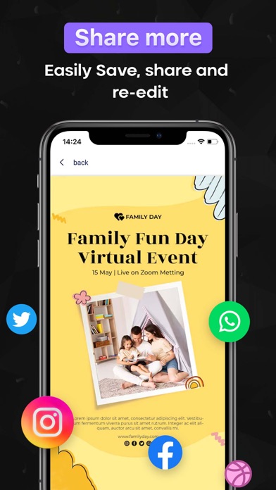 Poster Maker: Flyer Designer screenshot 1