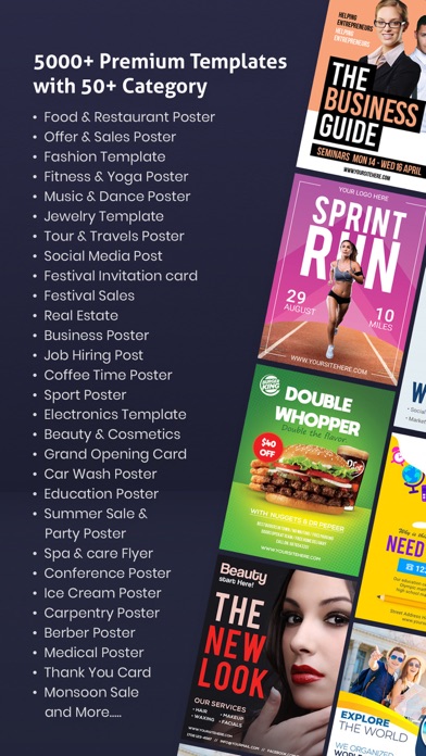 Poster Maker, Flyer Maker screenshot 1