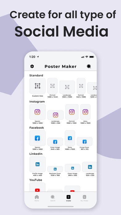 Poster Maker & Flyer Maker  ۬ screenshot 2