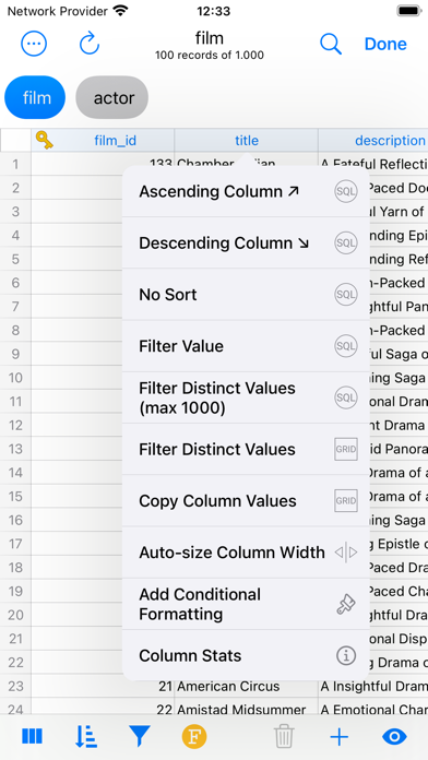 PostgreSQL Client screenshot 7