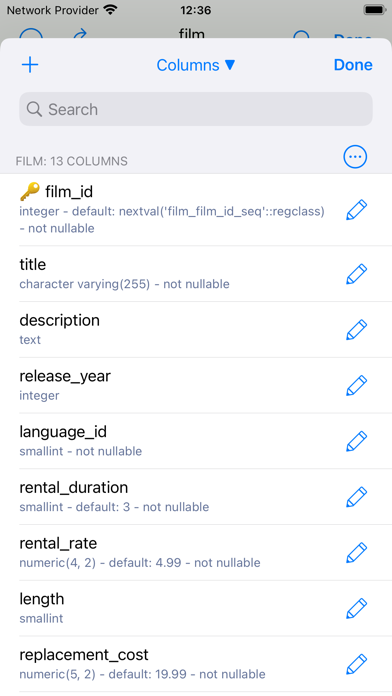 PostgreSQL Client screenshot 4