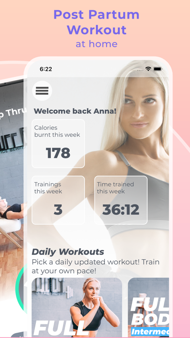 PostPartum Workout at Home screenshot 5