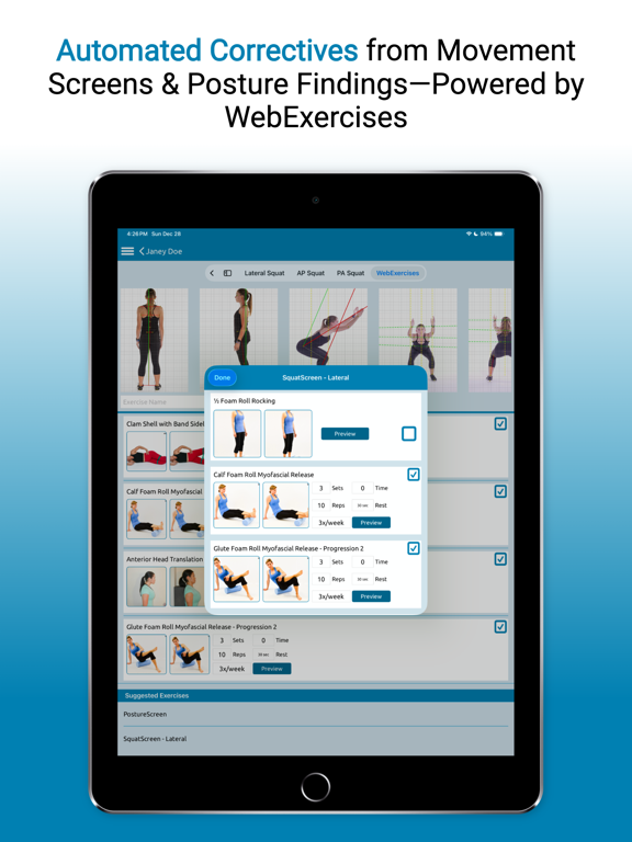 PostureScreen Mobile screenshot 1
