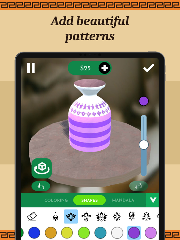 Pottery Games- Paint Clay Pots screenshot 7